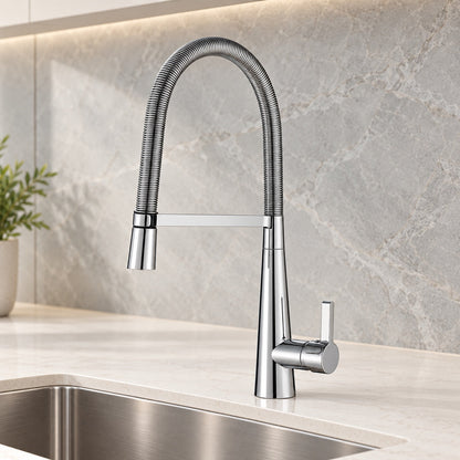 Pull Down Kitchen Mixer Chrome